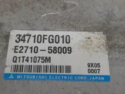 Subaru Impreza GH 08-12 servomodul 34710FG010