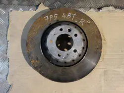 Voorste Remschijf Porsche Cayenne 7P Turbo 1