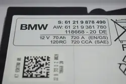 Batterie AGM BMW 70Ah 720A 2022
