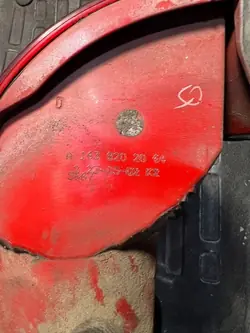 Feu arrière gauche A1638202064 Mercedes ML W163 LIFT
