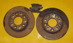 OEM TARCZE KLOCKI HAMULCOWE TYŁ AUDI A4 B6 3.0 255/12 QUATTRO 4x4