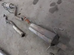 Système d'échappement OEM avec DPF vide pour Opel Zafira B 1.9 CDTI