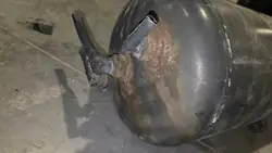 Depósito de aire 25L OEM 0054323801 para Mercedes