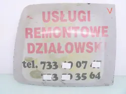 Vitre Gauche Portière Arrière VW Caddy III OEM SZYBA LEWA