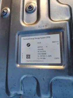 Batería híbrida BMW 8687753 para Serie 3 F30 330e