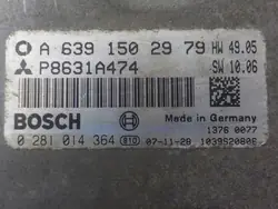 ECU Mitsubishi A6391502979 para Colt VI 1.5D