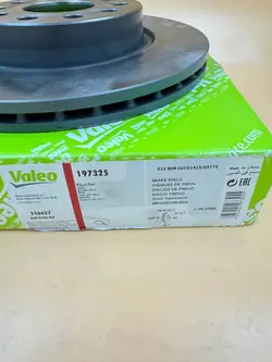 Disque de frein avant Valeo 197325 - État utilisé