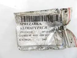 Compresseur de climatisation Sanden OEM M1076309 Peugeot 307