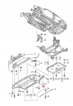 Spoiler d'aile Audi Q5 8R0853888