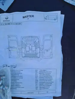 Master Movano Max Floor L4 OEM 7711783560 Waterproof