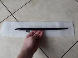 Grilltrim - Vänster Framsidan - Över - Svart - Mercedes GLE W167 - AMG