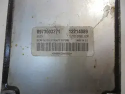 Computador Motor Opel Usado OEM 12214089