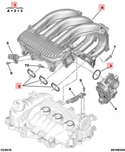 Peça de carro usada Peugeot OE 9810940680
