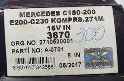 Soupape d'admission OEM 2710530001 Mercedes W211/W203