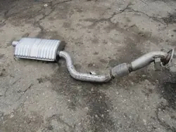 Silenciador central Audi A4 S4 B9 2.0 TFSI OEM 8W0253211H