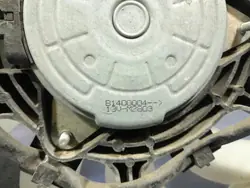 Ventilateur de refroidissement Mazda OEM 487C370B - Occasion