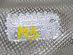Escudo térmico silenciador esquerdo BMW M3 G80 G81 OEM 8070513