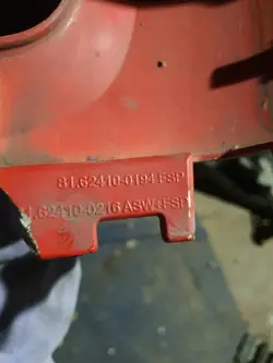 Couvercle de pilier de cabine MAN TG3 TGS TGL