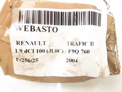 Webasto 010014021085 Begagnad värmare Renault