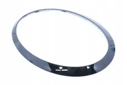 Anel de moldura de lâmpada Blackline direito dianteiro MINI F55 F56 F57