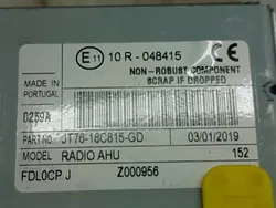 Ford OEM JT7618C815GD Radio für Transit Courier