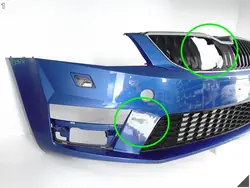 SKODA OCTAVIA 3 III RS VRS Pare-chocs + Grille + Chrome Avant