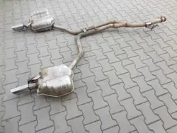 Audi A8 D4 4H0 Avgasdämpare OEM 4H0253612AN