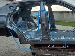 Chery Omoda 5 2024 Taka Oikea Porras Korjausosa