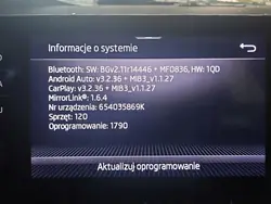 Skoda Scala 2019- Radio OEM 654035869K Gebraucht