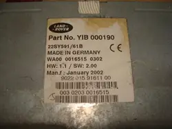 Lecteur navigation OEM YIB000190 pour Range Rover L322