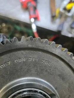 Hammaspyörä 1. vaihde OEM 0BH311243A DQ500 DSG 7