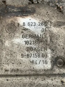 Silencieux BMW OE OEM 8623286 pour Série 3 F30/F80