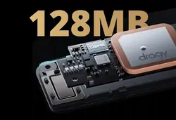 Dragy Pro Mètre de Performance GPS 25 Hz Capteur IMU + Support
