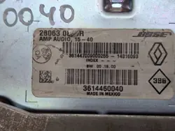 Renault Ljudförstärkare OEM S26282043 - Begagnad
