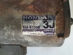 Démarreur Honda CR-V II 2.0 VTEC SM-61205