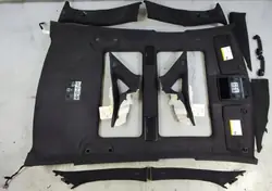 Garniture de pilier Jaguar XJ X351 OEM - Noir