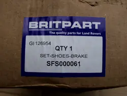 Land Rover OE SFS000061 Bromsbeläggssats - Begagnad