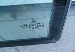 Vitre latérale gauche arrière OEM JOK-40-B6 Mercedes W140