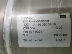 Réservoir d'air OEM A1663200115 pour Mercedes-Benz M