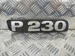 Emblema grade inferior Scania OEM 1538795 - Usado