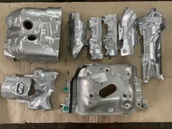 Turbo värmesköld OEM 7577001 för BMW 750 N63