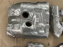 Turbo hitteschild OEM 7577001 voor BMW 750 N63