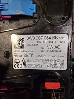 Komfortmodul OEM 8W0907064BB för Audi