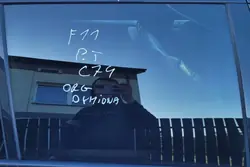 OEM SZYBA DUŻA WYSUWANA PRAWA TYŁ TYLNA BMW F11