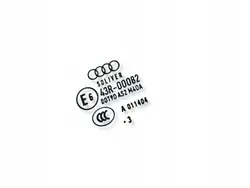 Vitre Portière Gauche Audi A5 8T Coupé OEM TOC49577