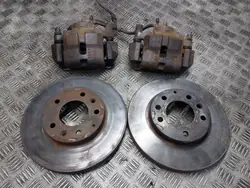 Kit Freno Delantero OEM TARCZE HAMULCOWE PRZÓD + KLOCKI + ZACISKI