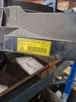 OEM 96629051 Kylarfläktlåda för Chevrolet Captiva