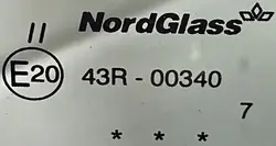 Mercedes Sprinter W901-904 framruta OEM