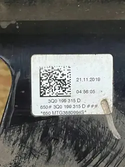 Skoda Karoq 2019 Vorderes Hilfsrahmen OEM 3Q0199315D