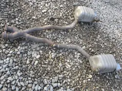 Avgasljuddämpare Mercedes SLK R171 3.0 V6 OEM A1714910201